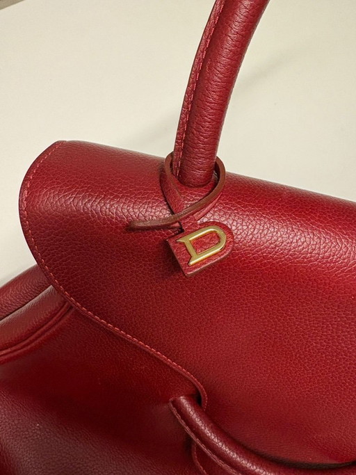Delvaux Baltimore Rosso purse