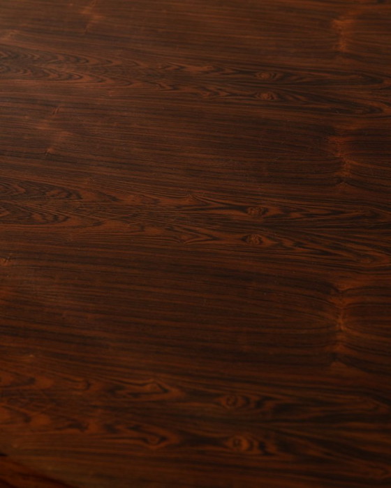 Image 1 of Table basse vintage en palissandre (modèle 283) de Johannes Andersen pour CFC Silkeborg | Table ronde de style danois moderne