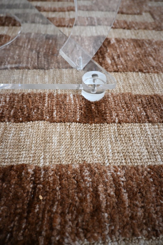 Plexiglass Coffee table, propeller. Style of Knut Hesterberg – Vintage (photo 6 of 13)