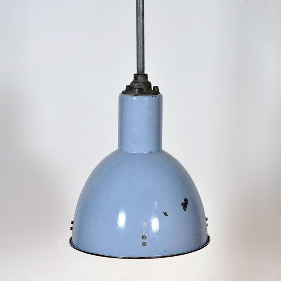 Image 1 of Industriële Bauhaus hanglamp, jaren 50