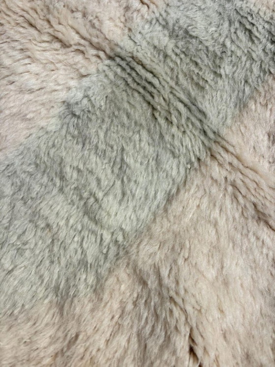 Image 1 of Alfombra marroquí Mrirt de lana hecha a mano, 200x300 cm – Alfombra bereber moderna – Decoración contemporánea