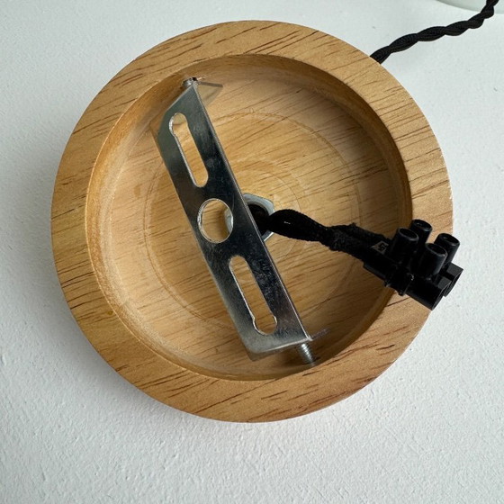 Image 1 of Vintage 1970s Opaline Glass Pendant Light