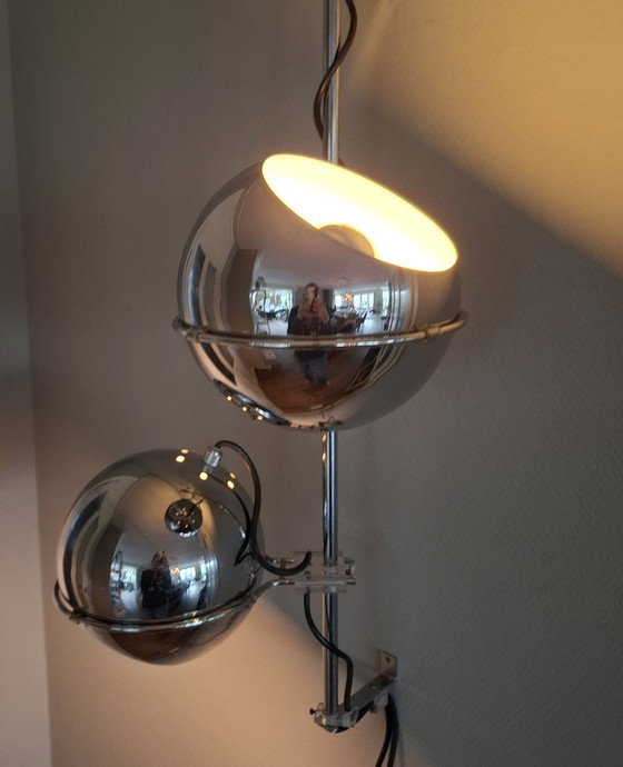 Image 1 of Chromen Gepo Wandlamp 