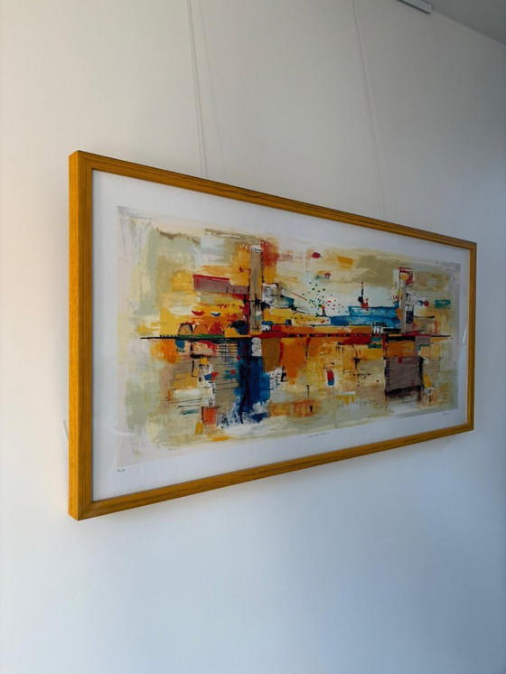 Image 1 of Nicole Schaap - Lever du Soleil - Serigrafia (cornice inclusa)