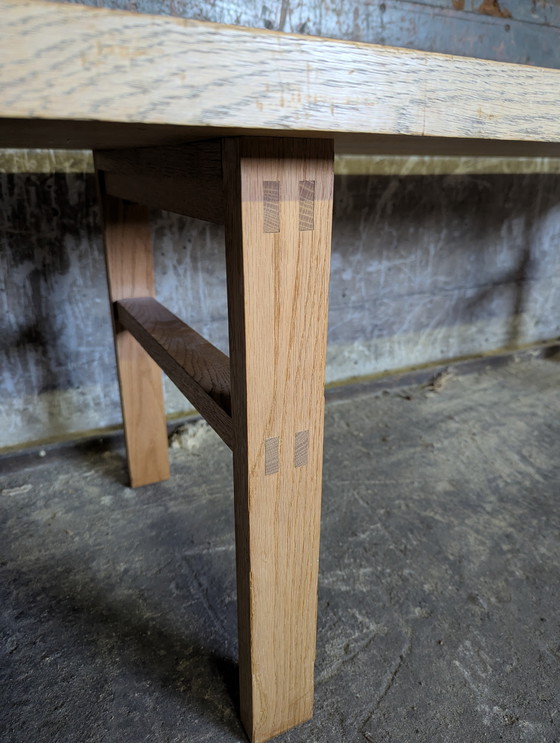 Image 1 of Vintage oak coffee table, Denmark