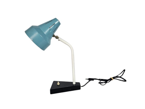 Image 1 of Hala Zeist - Design H.Th. Busquet - lampada da tavolo - metallo - anni '50