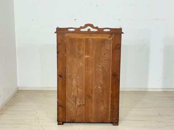 Image 1 of Antikes Gründerzeit Vertiko / Kommode / Schrank – um 1900