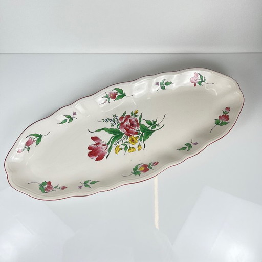 Grote visschotel, model Réverbère, van KG Lunéville