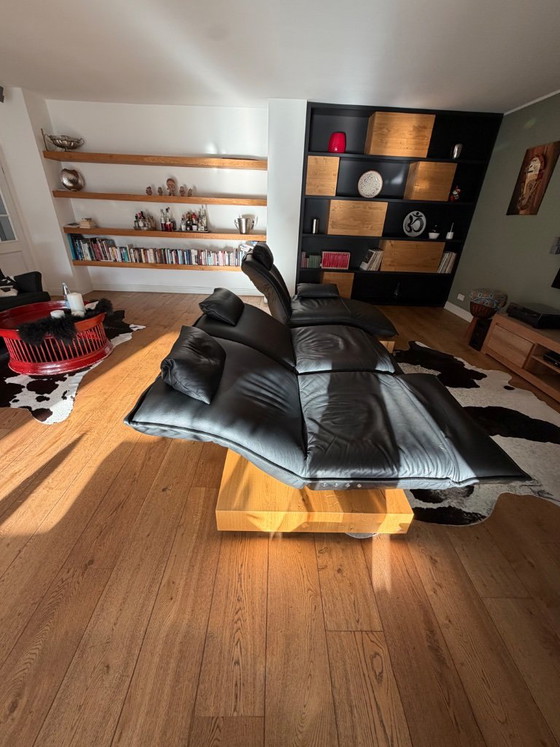 KOINOR Free Motion Divano in pelle di design – elettrico, girevole, scorrevole – 320 cm – Sofà (photo 8 of 14)