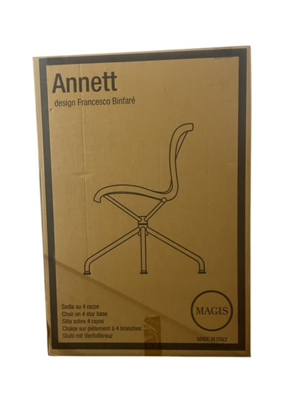 Image 1 of MAGIS ANNETT ZWARTE DRAAISTOEL