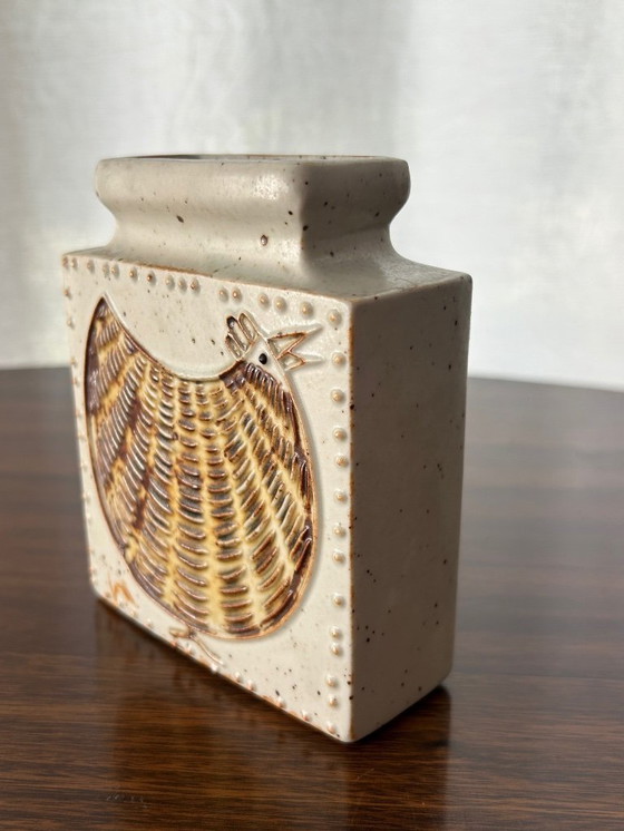 Image 1 of Scandinavian stoneware vase