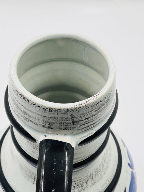 Image 1 of West German vase with handle