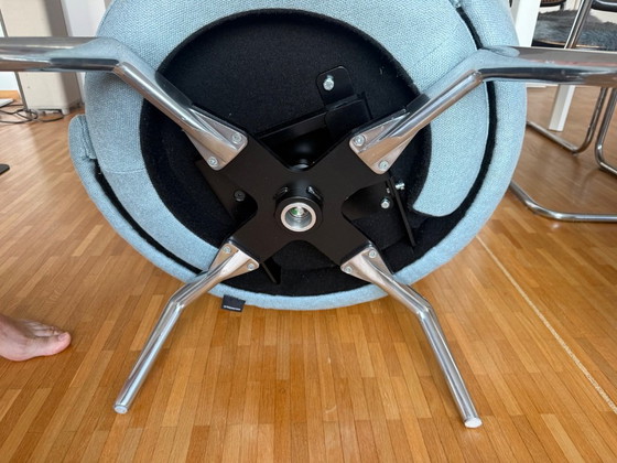 2 fauteuils design PIVO (INTERTIME) pivotants avec table d'appoint – Très bon état – Chaises & fauteuils (photo 6 of 6)
