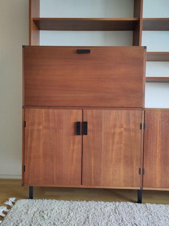 Pastoe Made To Measure Wandschrank Cees Braakman – Bücherregale, Plastic, Wood, Vintage (photo 8 of 15)