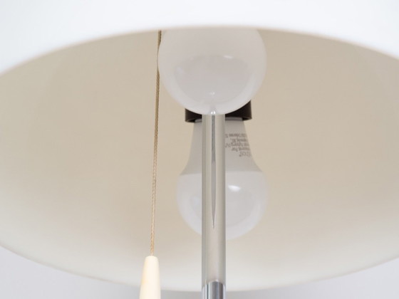 Vintage Frank Bentler Wila Desk Lamp, White, German Mid-Century Modern Design – Table lamps, Chrome (photo 4 of 7)
