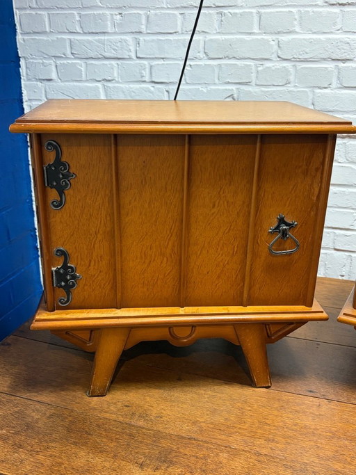 vintage nachtkastjes