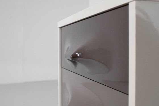 Image 1 of Bedside table "DF2000" by Raymond Loewy for Doubinsky Frères, France, 1960s.