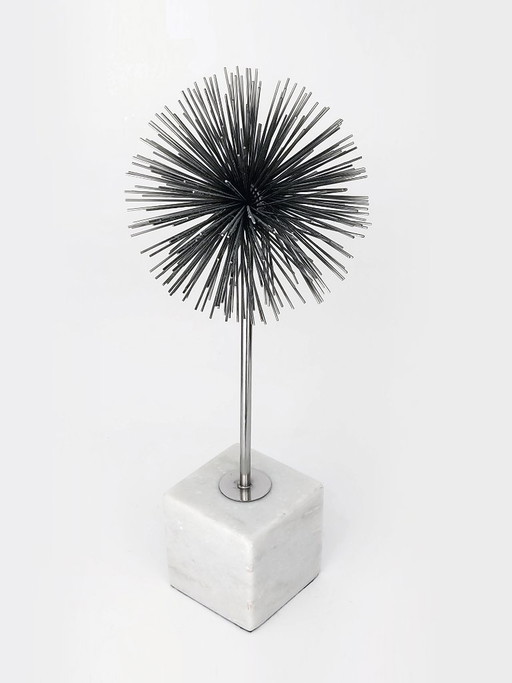 Image sculpture Kene Bjerre Denmark – beeldhouwkunst, Metal, Marble (photo 2 of 8)