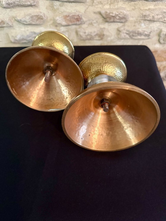 Image 1 of PAIRE DE PIQUE CIERGE ART DECO