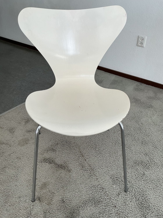 Image 1 of 6x Fritz Hansen Butterfly chairs by Arne Jacobsen - vintage 1978