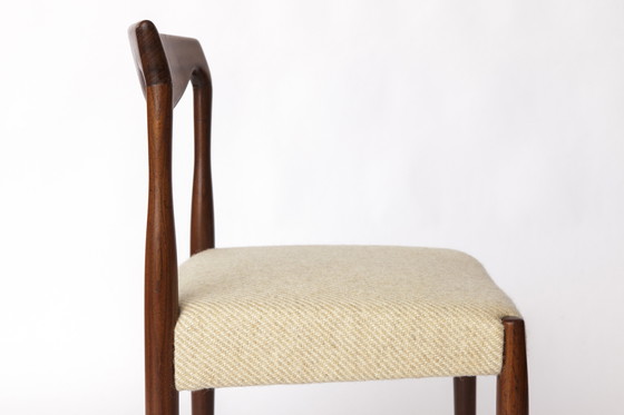 Image 1 of Chaise de salle à manger vintage en teck par Rolf Rastad & Adolf Relling pour Gustav Bahus, Norvège, 1960s - Bambi Series