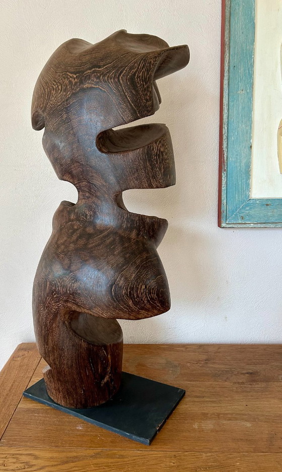 statue of a torso man – Beeldhouwkunst, Hout (photo 7 of 17)