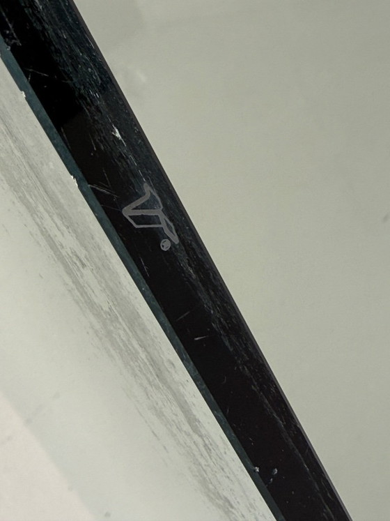 Image 1 of Mid-Century Glass Coffee Table 'Waterfall' | 1970s