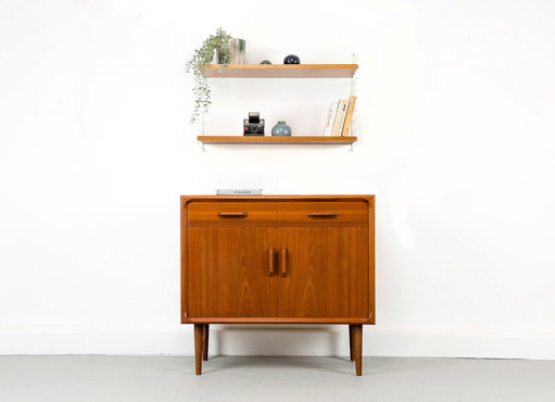 Armoire à chaussures en teck danois, 1970s