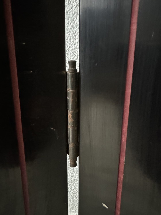 Image 1 of Biombo chino antiguo lacado de Coromandel