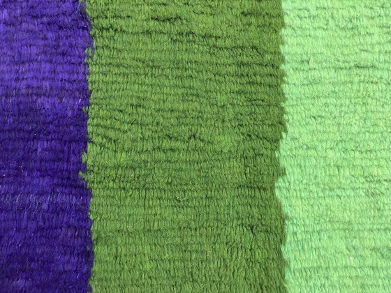 Image 1 of Berber Rug - 305 cm x 203 cm - colored Wool