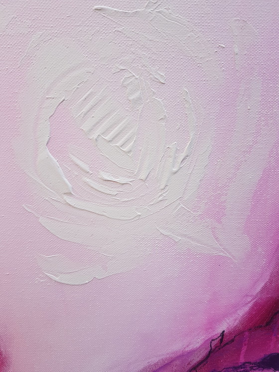 Image 1 of Acrylic painting, My house is caring me