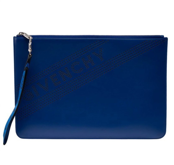 Image 1 of Borsa GIVENCHY in cuoio blu - 103434