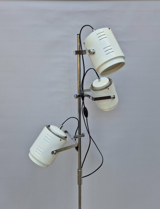 Image 1 of Vintage floor lamp - Herda / 3 spotlights - 1970s