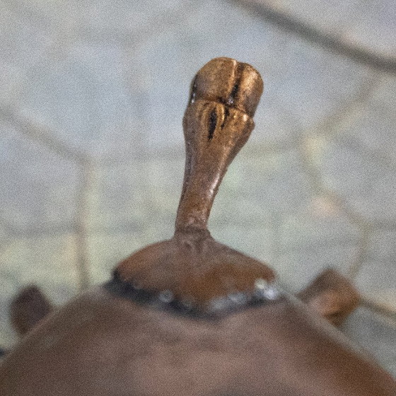 Coquetier ancien français en laiton à trois pieds à sabots fendus – Objets déco, Brass (photo 8 of 8)