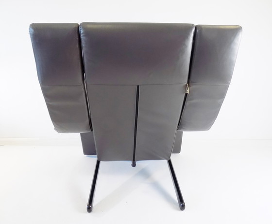 Image 1 of Brunati Kilkis Lounge-Sessel aus Leder von Ammanati & Vitelli