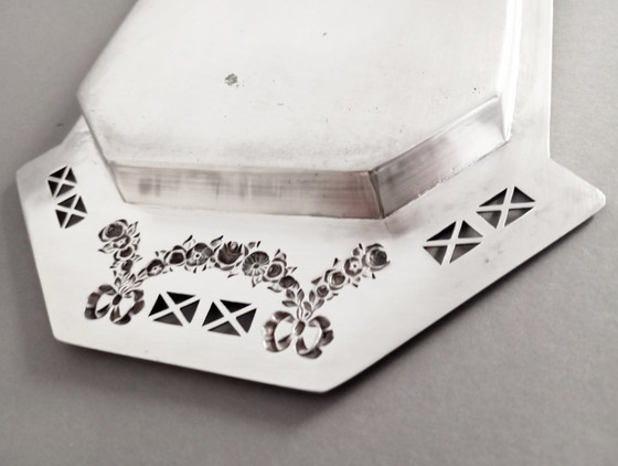 Image 1 of Argentor secessionist/jugendstil silver-plated tray cca 1905 Vienna