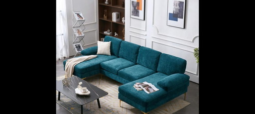 Sale Large Sofa Set with 2 Chaise Couch