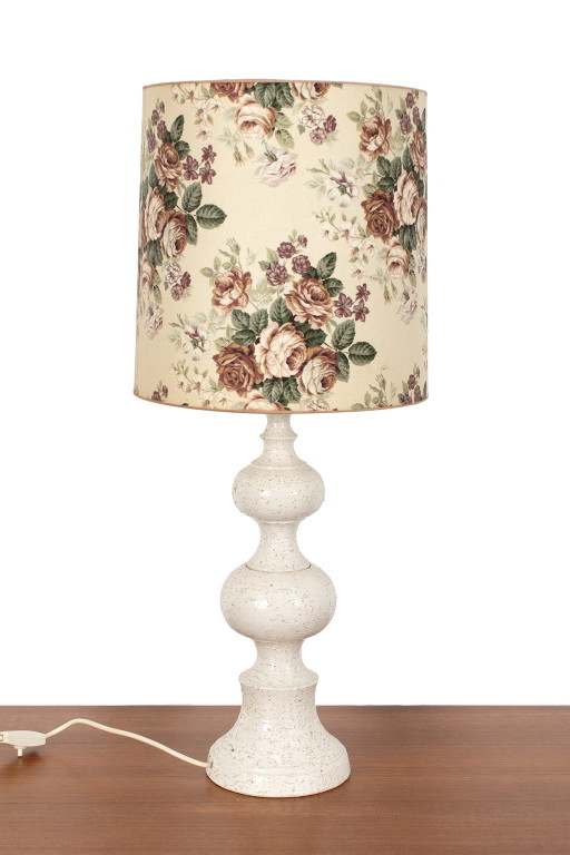 German ceramic table lamp