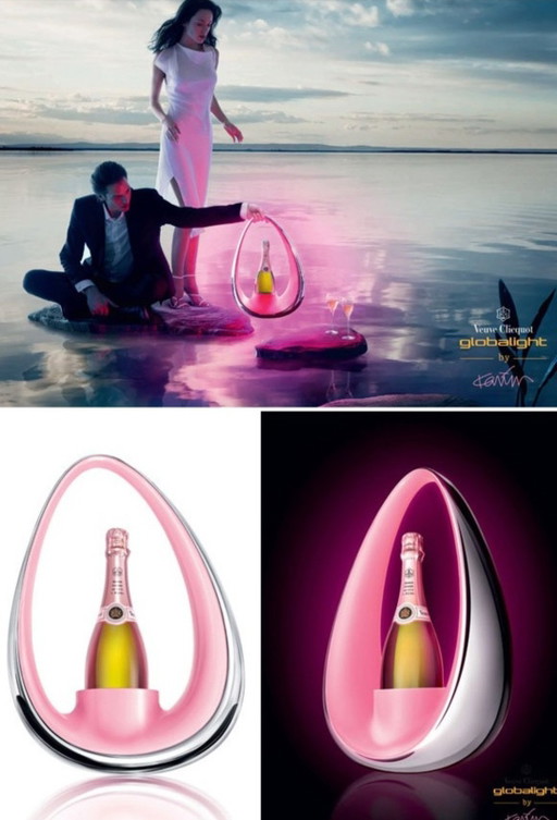 Veuve Clicquot Cooler Karim Rashid – tafelaccessoires, Metal, Plastic (photo 2 of 7)