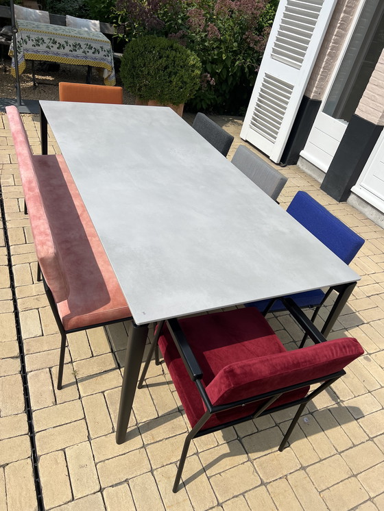 Image 1 of Design dining room set Fest Amsterdam - 5 Monday chairs & sofa