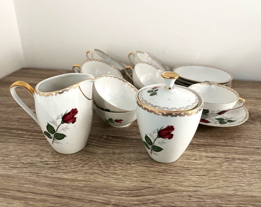 Winterling Bavaria 18-piece porcelain coffee/tea service