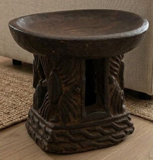 Sgabello Cerimoniale Bamileke / Bamun – Camerun - design anni '60 – Sgabelli, Legno (photo 5 of 5)