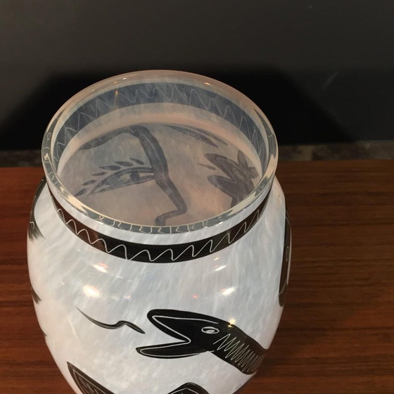 Caramba Vase by Ulrica Hydman-Vallien for Kosta Boda, Sweden, 1980s – Glass (photo 15 of 17)
