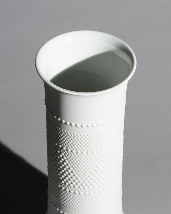 Image 1 of Rosenthal Studio-Line Porcelain Vase “3050/34” Tapio Wirkkala, 1966 Matte White