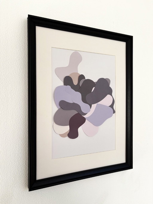  Maria Cascade - Waterval ‘Layered Calm’ (Abstract Paper Relief, 2026)