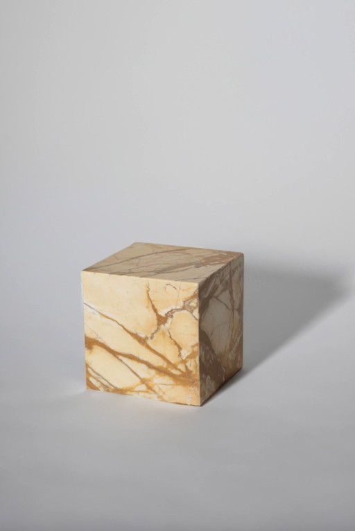 Marmer Cube Giallo Siena