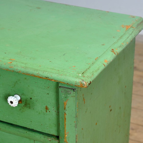 Image 1 of Cómoda de pino macizo, década de 1910