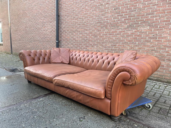 Image 1 of Vintage Chesterfield 3/4 Seater