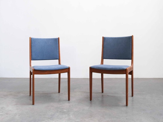 Image 1 of Vintage "IMHA" stoelenset uit het midden van de 20e eeuw, gemaakt van teakhout door tidlos-design Frankfurt