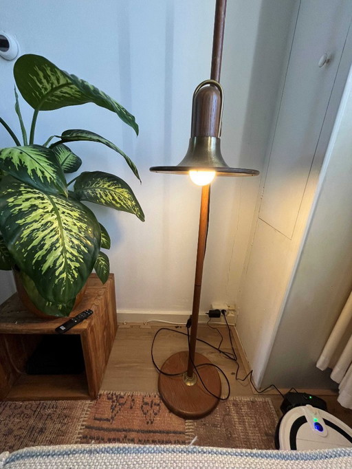 VINTAGE FLOOR LAMP TEMDE LEUCHTEN 184 | 1970s DESIGN ICON